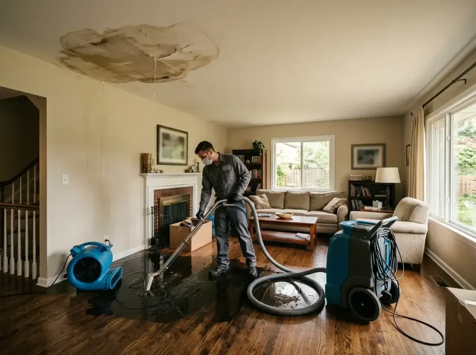attic-pipe-burst-ceiling-drip-008 — frequently asked questions, Water Damage Restoration & Carpet Care in Indian Head, MD